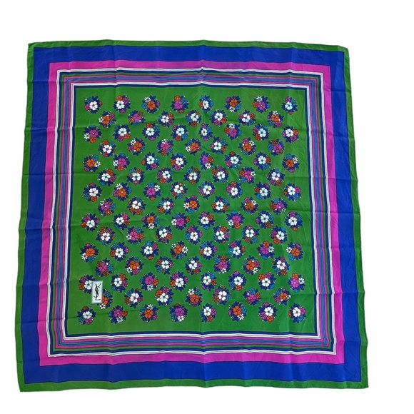 YSL Silk Scarf - Picture 1 of 2